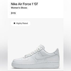 Nike Air Force 1 07 ✨